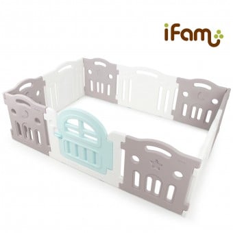 iFam Plus Baby Room (Grey/White)